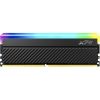 ADATA Memória Desktop - 16GB DDR4 XPG SPECTRIX D45G (16GB, 3600MHz, CL18, 1.35V, hűtőbordás, fekete)