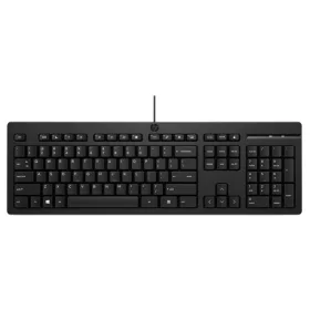 HP BPS ATTACH HP vezetékes billentyűzet 125 G2 - fekete