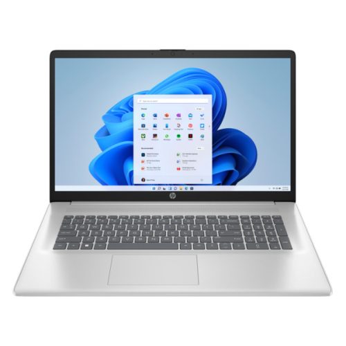 HP Notebook - 17-cp2003nh 17.3" FHD AG IPS 300cd, Ryzen5 7520U 2.8GHz, 8GB, 512GB SSD, Win 11, ezüst