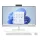 HP CPS HP AIO 27-cr0005nn 27" FHD AG IPS 300cd, Ryzen7 7730U 2GHz, 16GB, 512GB SSD, Win 11, fehér