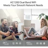 TP-LINK Wireless Router Dual Band AC1200 1xWAN(1000Mbps) + 4xLAN(1000Mbps), Archer C64