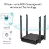 TP-LINK Wireless Router Dual Band AC1200 1xWAN(1000Mbps) + 4xLAN(1000Mbps), Archer C64