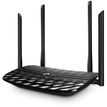 TP-LINK Wireless Router Dual Band AC1200 1xWAN(1000Mbps) + 4xLAN(1000Mbps), Archer C6