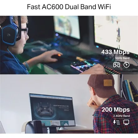 TP-LINK Archer T2E AC600 Wireless Dual Band PCI Express Adapter