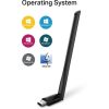 TP-Link Hálózati adapter WiFi AC600 - Archer T2U Plus (USB; 200Mbps 2,4GHz + 433Mbps 5GHz; High Gain 5dBi)
