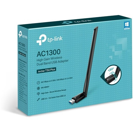 TP-LINK Wireless Adapter USB Dual Band AC1300, Archer T3U PLUS