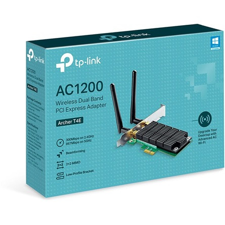 TP-LINK Wireless Adapter PCI-Express Dual Band AC1200, Archer T4E
