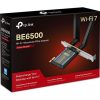 TP-Link Archer TBE400E BE6500 6,5Gb/s PCIe x1 Tri-Band Wi-Fi Bluetooth hálózati adapter low profile (BT5.4)