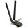TP-Link Archer TBE552E BE9300 9,3Gb/s PCIe x1 Tri-Band Wi-Fi Bluetooth hálózati adapter low profile (BT5.4)
