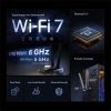 TP-Link Archer TBE552E BE9300 9,3Gb/s PCIe x1 Tri-Band Wi-Fi Bluetooth hálózati adapter low profile (BT5.4)