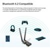 TP-Link Archer TX20E AX1800 1,8Gb/s PCIe x1 Dual-Band Wi-Fi Bluetooth hálózati adapter low profile