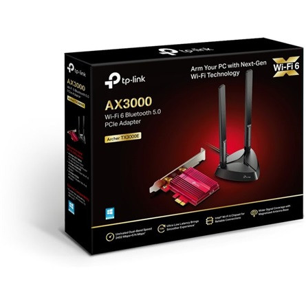 TP-LINK Wireless Adapter PCI-Express Dual Band AX3000, Archer TX3000E