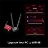 TP-Link Hálózati adapter WiFi AXE5400 - Archer TXE75E (PCI-E; 574Mbps 2.4Ghz + 2402Mbps 5Ghz+2402Mbps 6Ghz; BT5.2; Wifi6