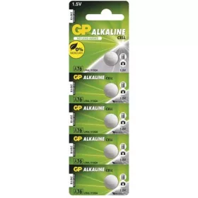 GP Batteries GP LR44 (A76) 5db/blister Alkáli gombelem