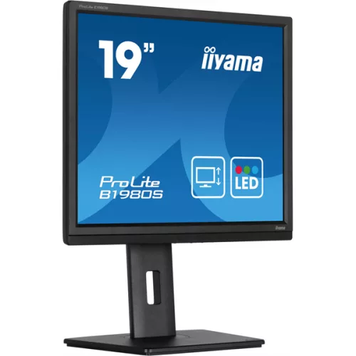 iiyama Prolite monitor, TN,  19", 1980S-B1, 1280x1024, 5:4, 250cd, 3ms, HDMI/DP