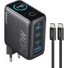 Anker Eufy B2697GZ1 140W univerzális hálózati töltő adapter szürke