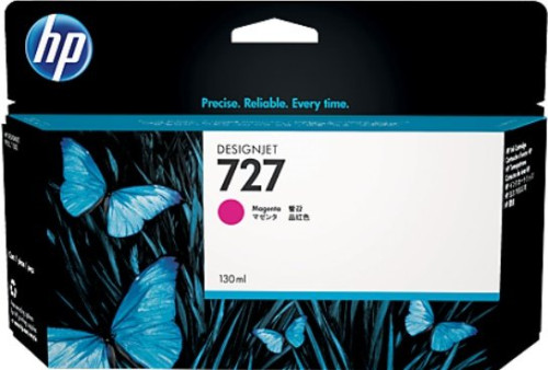 HP 727 bíbor DesignJet tintapatron, 130 ml