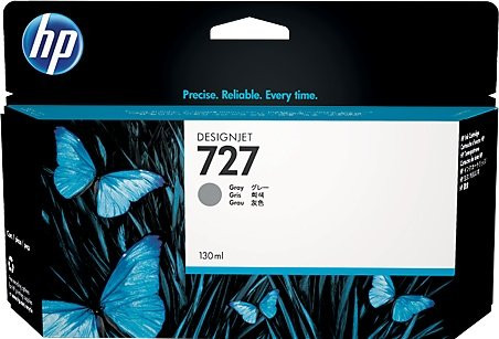 HP 727 szürke DesignJet tintapatron, 130 ml