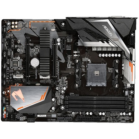 Gigabyte Alaplap - AMD B450 AORUS ELITE V2 AM4 (B450, 4xDDR4 2933 MHz, 2xPCI-E, RAID, 6xSATA3, M.2, 8xUSB2.0, 6xUSB3.1)