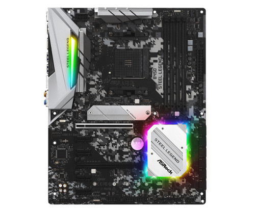 ASROCK Alaplap AM4 B450 STEEL LEGEND AMD B450, ATX