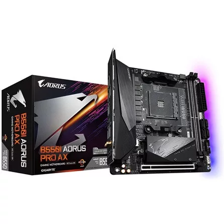 Gigabyte B550I AORUS PRO AX desktop alaplap Mini-ITX