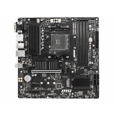MSI Main Board Desktop B550M PRO-VDH (AM4, B550, 4xDDR4, 1xPCIe x16, 2xPCIe x1, 4xSATA, 2xM.2, 5xUSB3.2 Gen1, 6xUSB2.0, DP, HDMI, D-SUB, GLAN, mATX, Retail)