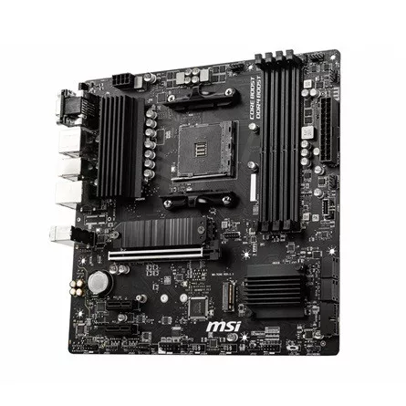 MSI Main Board Desktop B550M PRO-VDH (AM4, B550, 4xDDR4, 1xPCIe x16, 2xPCIe x1, 4xSATA, 2xM.2, 5xUSB3.2 Gen1, 6xUSB2.0, DP, HDMI, D-SUB, GLAN, mATX, Retail)