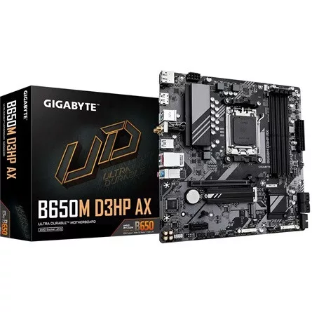 Gigabyte B650M D3HP AX desktop alaplap microATX