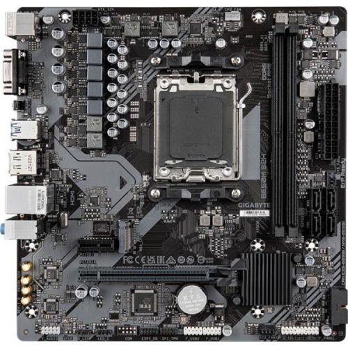 Gigabyte Alaplap - AMD B650M S2H AM5 (B650, 2xDDR5 5200MHz, RAID, 4xSATA3, M.2, 8xUSB2.0, 4xUSB3.1)