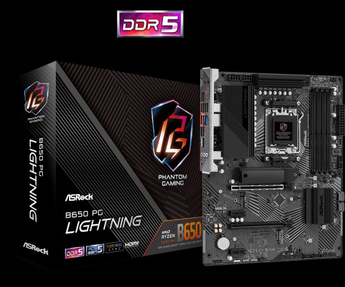 ASRock sAM5 B650 PG LIGHTNING alaplap