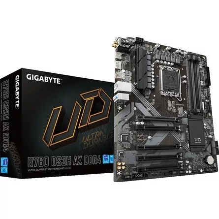 Gigabyte B760 DS3H AX DDR4 desktop alaplap ATX