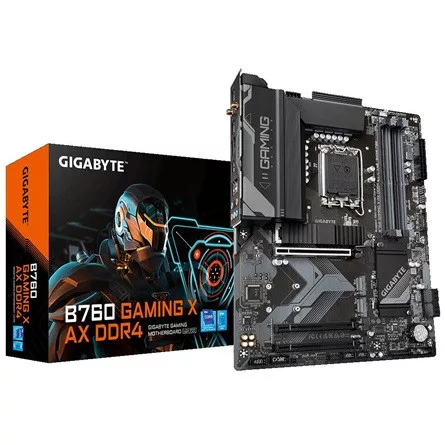 GIGABYTE Alaplap S1700 B760 GAMING X AX DDR4 INTEL B760, ATX