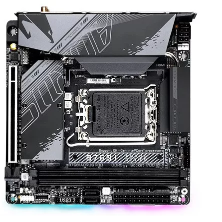 Gigabyte B760I AORUS PRO desktop alaplap Mini-ITX