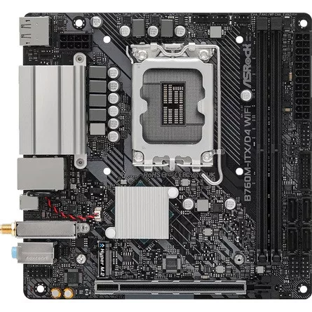 ASROCK Alaplap S1700 B760M-ITX/D4 WIFI INTEL B760, mITX