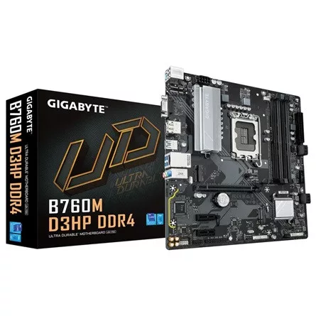Gigabyte B760M D3HP DDR4 desktop alaplap microATX