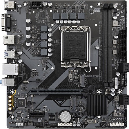 Gigabyte B760M E desktop alaplap microATX