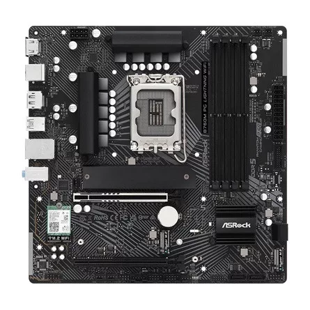 ASROCK Alaplap S1700 B760M PG LIGHTNING WIFI INTEL B760, mATX