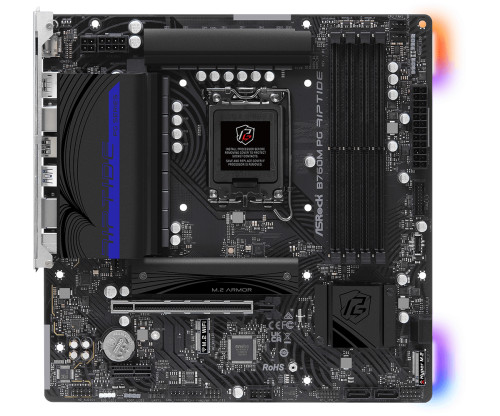 ASRock LGA1700 B760M PG RIPTIDE alaplap