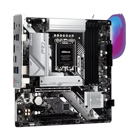ASROCK Alaplap S1700 B760M PRO RS D4 INTEL B760, mATX
