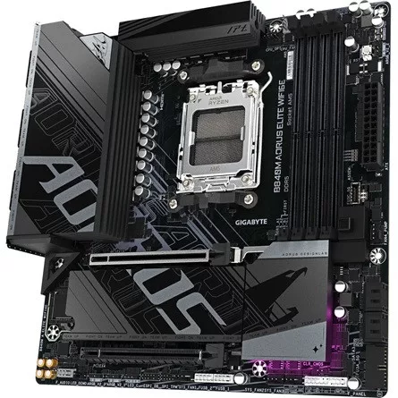 Gigabyte B840M AORUS ELITE WIFI6E desktop alaplap microATX