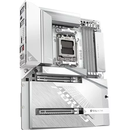 Gigabyte B850 AORUS STEALTH ICE desktop alaplap ATX