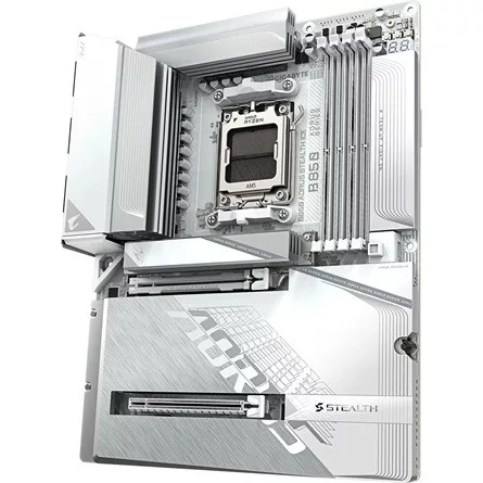 Gigabyte B850 AORUS STEALTH ICE desktop alaplap ATX
