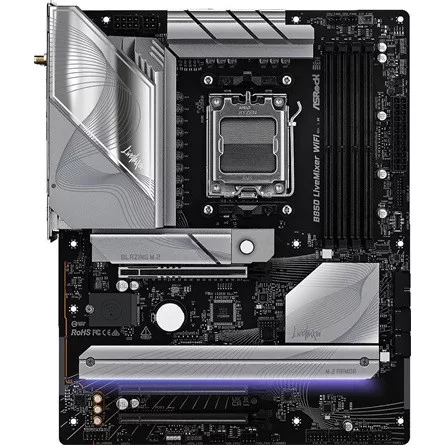 Asrock B850 LiveMixer WiFi desktop alaplap ATX