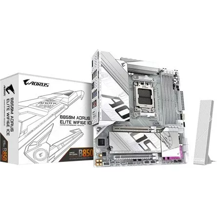 Gigabyte B850M AORUS ELITE WIFI6E desktop alaplap microATX