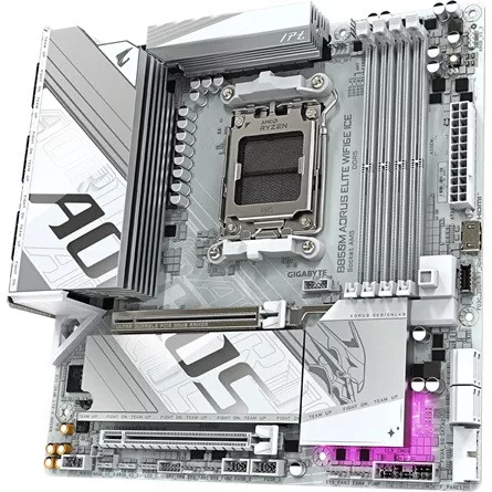 Gigabyte B850M AORUS ELITE WIFI6E desktop alaplap microATX