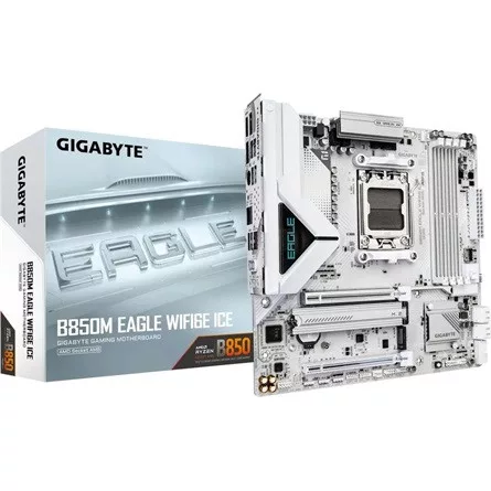 Gigabyte B850M EAGLE WIFI6E ICE desktop alaplap microATX