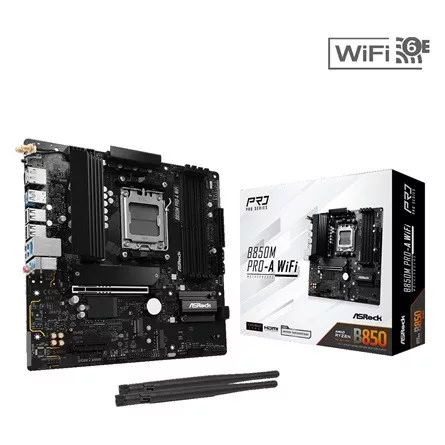 ASROCK AL ASRock sAM5 B850M PRO-A WIFI