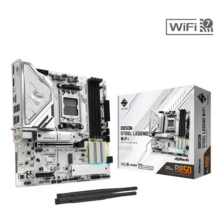 ASROCK AL ASRock sAM5 B850M STEEL LEGEND WIFI