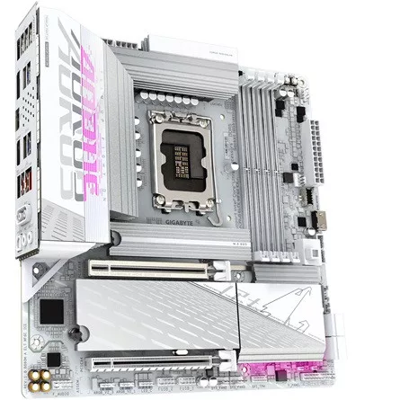Gigabyte B860M AORUS ELITE WIFI6E ICE desktop alaplap microATX