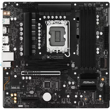 Asrock B860M PRO-A desktop alaplap microATX